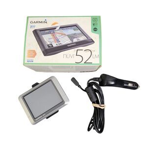 GARMIN NUVI GPS 4" GPS SYSTEM FOR CAR WITH PLUG AND BOX TESTED WORKS